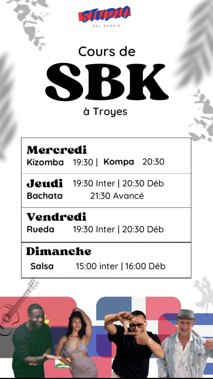 Les cours de danse - Barrio Latino - Restaurant Troyes - bon restaurant TROYES