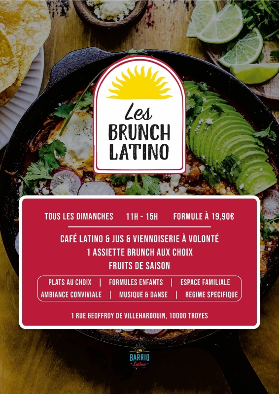 Les évènements - Barrio Latino - Restaurant Troyes - manger a TROYES